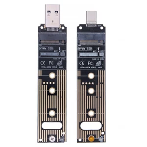 Adaptateurs convertisseur M.2 NVMe SSD vers USB 3.1 Gen 2 puce JMS583 pour SSD PCI-E/M.2 - Photo 1/11