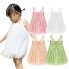 Toddler Baby Girl Princess Dress Sling SleevelesZ3