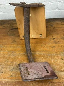C.1880 Iron Wagon Step, Flat "T" Mount, RePurpose, Floating Shelf? Plants? - Picture 1 of 10