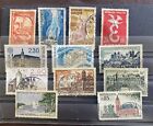 France: Lot of 12 Different Used. Old Commemoratives, lot # 09-92006