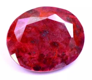 440 Ct Natural Red Ruby Gemstone Oval Shape Certified Mozambique HUGE Collect - Picture 1 of 7