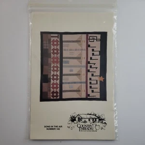 Country Threads Song In The Air #165 Quilt Pattern Wall Hanging 32"x30" Music - Picture 1 of 4