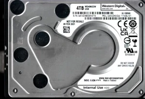 WD40NDZW-11A8JS1 S/N: WXV2A WESTERN DIGITAL 4TB THAILAND FEB 2021 - Afbeelding 1 van 3