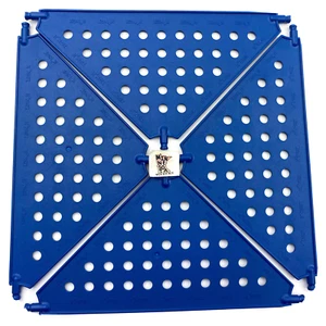 Panel triangular azul grande 4 Knex 7-1/2" de ancho - Piezas de repuesto estándar K'nex - Imagen 1 de 7