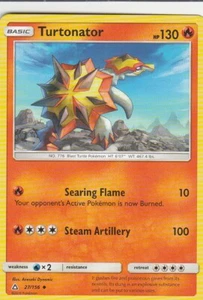 Turtonator 27/156 Pokemon Sun & Moon Ultra Prism - Picture 1 of 2