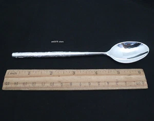 Pure 999 Fine Silver Spoon Healthy Dinnerware Dragon Phoenix Soup Spoon 6.7inchL - Picture 1 of 6