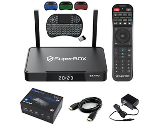 Superbox S4 Pro Wi-Fi Smart Media Player Android TV Box With Keyboard SEND OFFER