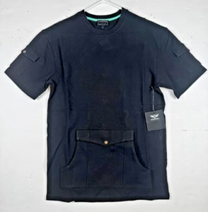 Talla S - Camiseta Cordova x Diamond Supply Co. Canyon French Terry Cargo Negra - Imagen 1 de 10
