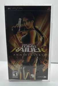 Lara Croft: Tomb Raider Anniversary (Sony PSP, 2007) UMD Game Disc + Case/Manual - Bild 1 von 6