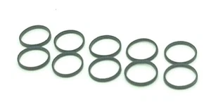 HORNBY X8030 TRAIN TRACTION TYRES BANDS 10pk MULTI CLASS STEAM DIESEL LOCOS ETC - Picture 1 of 2