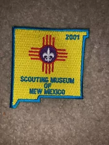 Pfadfinder BSA 2001 Pfadfindermuseum New Mexico Haus Philmont Form Aufnäher - Bild 1 von 1