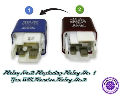 Genuine Toyota Lexus 4-Pin Starter Relay 28300-46010 Denso 056800-1340 Japan 12V - Image 1 of 4