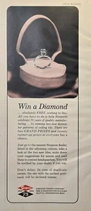 Simpson Timber Company Seattle WA Win A Diamond Ring 75th Vintage Print Ad 1965 - Bild 1 von 4