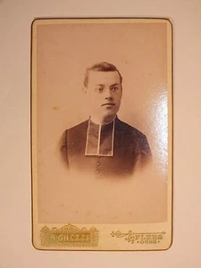 ANCIENNE PHOTO CDV CURE ou PRÊTRE ECCLESIASTIQUE par Ghezzi à Flers - Imagen 1 de 3