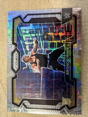 BRONCO NIMA 2024 Panini Prizm WWE #56 Premium Box Prizm /199 (RC) - Image 1 of 4