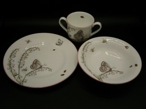 tiffany and co baby plate set