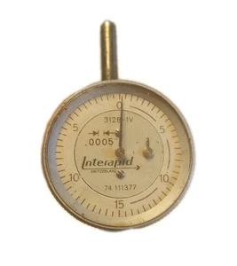 450076 - Interapid Dial Indicator 312B-1V w/ Indicol 178 Indicator Holder - Picture 1 of 5