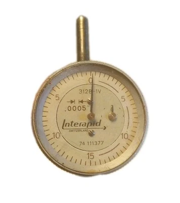 450076 - Interapid Dial Indicator 312B-1V w/ Indicol 178 Indicator Holder - Image 1 of 4