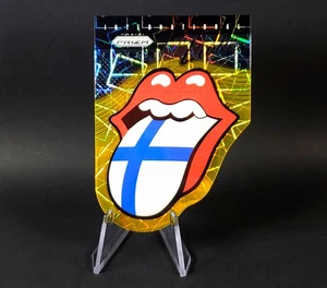Finland /10 2025 Panini Prizm The Rolling Stones International Licks Gold Lazer - Picture 1 of 12