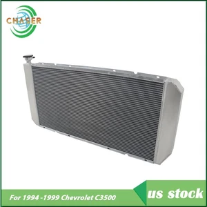 For Chevrolet C3500/K1500/C2500 V8 1994 1995-99 MC1520 Aluminum 4 Row Radiator - Bild 1 von 12