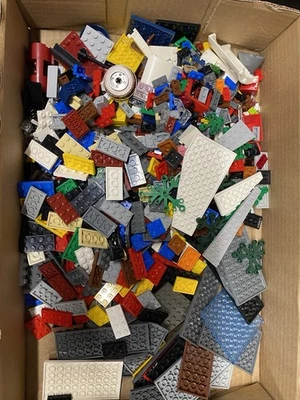 Lego Lote A Granel 5 Lbs Surtido Bloques Mixtos Piezas Ladrillos Engranajes Amigos Construcción Foto 1 de 4