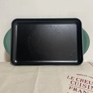 Limited Edition Le Creuset Griddle Iron Plate Rectangular Grill Pan - Picture 1 of 9
