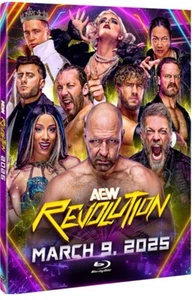 AEW Revolution 2025 Blu-ray. RARE! Sealed. WWE NWA - Zdjęcie 1 z 1