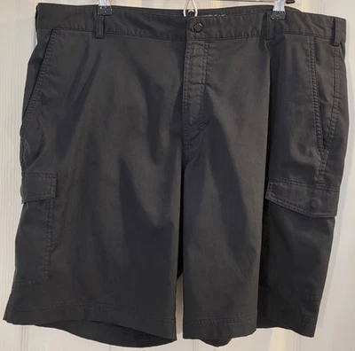 Nike Golf Men's Standard Fit Dri-Fit Flat Front Black Cargo Shorts 40 - Image 1 of 4