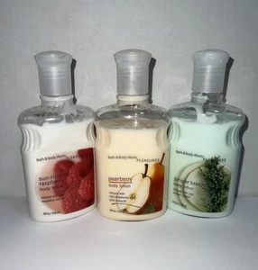 Bath and Body Works Pleasures Vintage Pearberry Juniper Breeze Raspberry Lotion - Picture 1 of 15