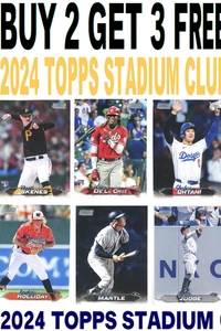 2024 Topps Stadium Club Buy 2 Get 7 Free Base Singles U Pick 2 Complete Your Set - Picture 1 of 2