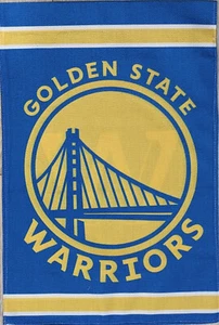 Golden State Warriors - NBA Two Sided Garden Flag or Yard Sign Banner - 12"x18" - Picture 1 of 4