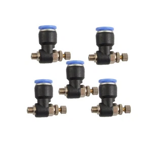 5 Pcs 5mm Thread Airflow Speed Control Valve Connector⊕IK - Picture 1 of 2