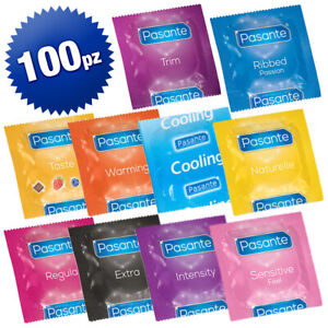 PASANTE - Kit preservativi misti - confezione da 100 PEZZI
