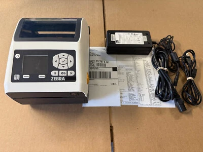Zebra ZD420 Wireless Wifi Ethernet & USB Thermal Barcode Shipping Label Printer - Image 1 of 4
