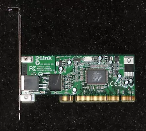 D-Link DGE-530T 10/100 PCI Network Interface Card (LAN Card) — Tested: FREE Ship - Picture 1 of 2