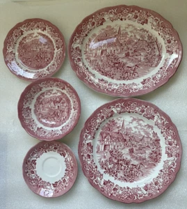 Royal Staffordshire Stratford Stage J&G Meakin England Pink YOU PICK - Picture 1 of 11