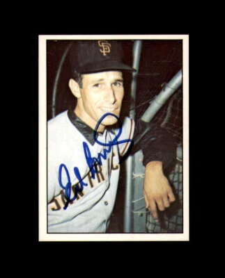 Eddie Bressoud Signed 1978 TCMA The 1960s San Francisco Giants Autograph - Image 1 of 2