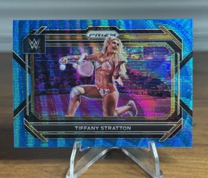 2023 Panini Prizm #51 Tiffany Stratton Light Blue Wave Prizm - Picture 1 of 3