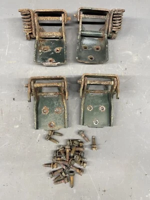 OEM 1968 1972 Chevelle 442 GTO Skylark bisagras de puerta delantera 1969 1970 1971 Tempest Foto 1 de 4
