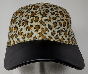 Gorra Gorra Color Marrón/Negro Correa Trasera Ajustable Mujer - Imagen 1 de 6
