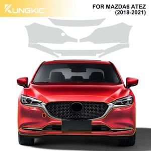 For Mazda 6 Atez 2018-2021 Front Bumper Precut Paint Protection Film Clear PPF - Picture 1 of 15
