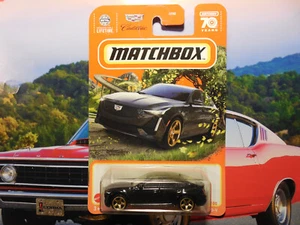Cadillac CTS-V LUXURY SPORT 2023 70 AÑOS #30 2021 Matchbox negro envío gratuito - Imagen 1 de 3
