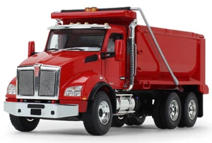 KENWORTH FIRST GEAR 50-3469 KENWORTH T880 DUMP TRUCK RED 1:50 "NEW" - Picture 1 of 1