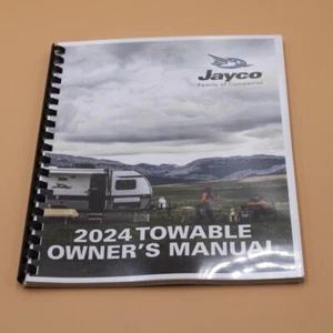 Jayco 2024 Towable Owner Manual Instructions User Guide 108 pages protective cov - Picture 1 of 10
