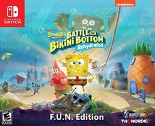 Spongebob Squarepants: Battle for Bikini Bottom Rehydrated F.U.N. Edition Switch