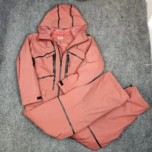 Free People x FP Movement Inside Edge Einteiler Schneeanzug Damen XS Ski weinrot - Bild 1 von 21