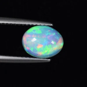 Opale Etiopia Naturale Ultra Fuoco Colore 1,87 Cts 9 x 7 Ovale.!!!! - Foto 1 di 2