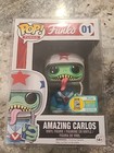 Funko POP! Funko Spastik Plastik Amazing Carlos #01 SDCC 2016 Exclusive Sticker