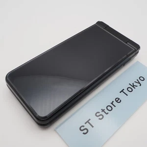 [Near Mint] SHARP AQUOS Keitai 2 601SH 602SH Unlocked SIM Flip Black English - Afbeelding 1 van 22