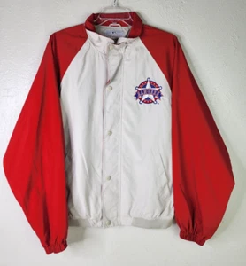 Chaqueta De Colección Mirage MLB XXL Texas Rangers Finales Años 90 Logo Cosido Cremallera Completa - Imagen 1 de 15